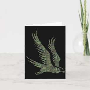 Militaire Havik Camouflageprint Roofvogel Veterane Kaart