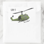 Militaire Huey Helikopter Sticker (Tas)