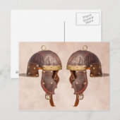 Militaire huls van de Oudheid Roman Briefkaart (Voorkant / Achterkant)