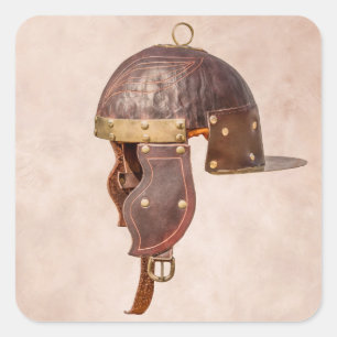 Militaire huls van de Oudheid Roman Vierkante Sticker