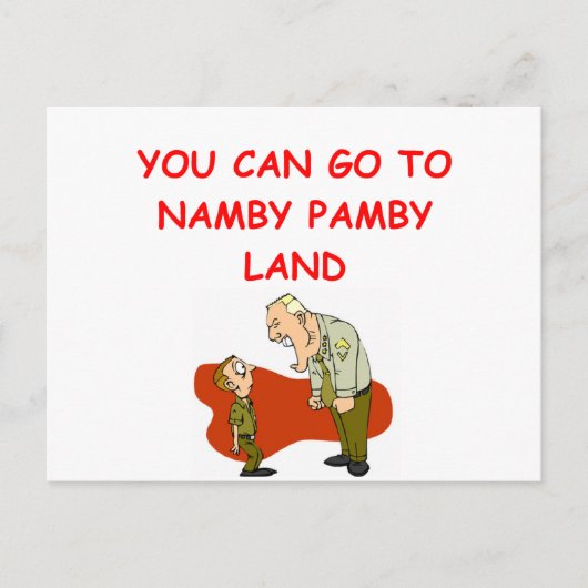 militaire humor briefkaart (Voorkant)