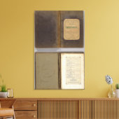 Militaire kaart Verenigde Staten Canvas Afdruk (Insitu (Woonkamer))