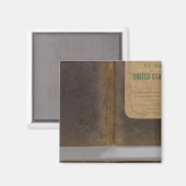 Militaire kaart Verenigde Staten Magneet (Voorkant / Achterkant)