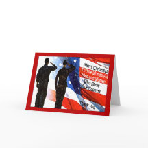 Militaire Kerstkaart