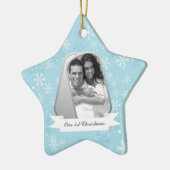 Militaire kerstversiering keramisch ornament (Links)