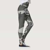 Militaire kleuren leggings (Rechts)