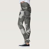Militaire kleuren leggings (Links)