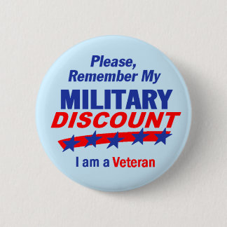 MILITAIRE KORTING Button