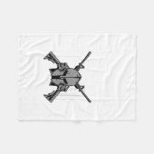 Militaire kracht fleece deken (Voorkant (Horizontaal))