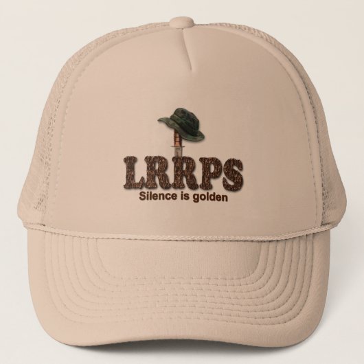 Militaire LRRP LRRPS Recon Snipers Army Marines Trucker Pet (Voorkant)