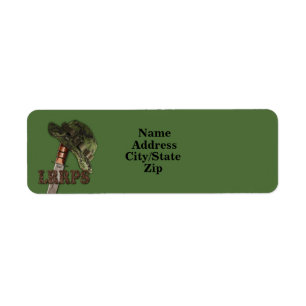 Militaire LRRP LRRPS Recon Snipers Rangers Army Etiket