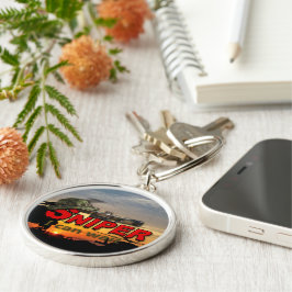 Militaire LRRP LRRPS Recon Snipers Sniper SOF Sleutelhanger