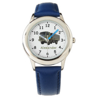 Militaire luchtvrachtwagen horloge