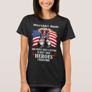 Militaire mam die ik heb opgevoed. t-shirt