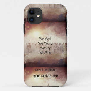 Militaire Maman iPhone 13 Coque