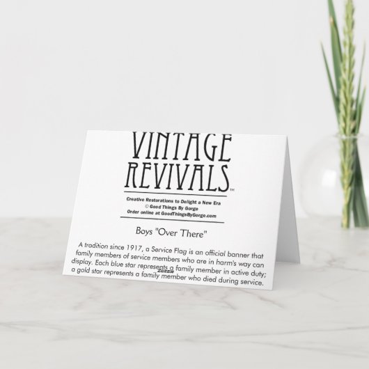 Militaire : Merci (Dos)