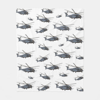Militaire MH-53-helikopter Fleece Deken