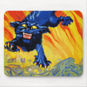  militaire oorlog die zich herstelt met een wilde  muismat