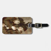  militaire patriottische foto - Bagagelabel (Voorkant horizontaal)