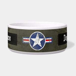 militaire patriottische ster voerbakje
