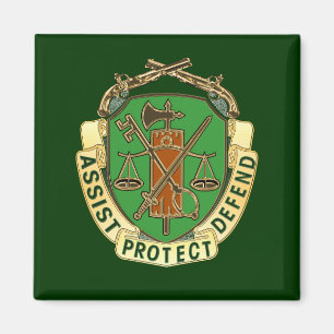 Militaire politie magneet