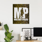 Militaire politie poster (Thuiskantoor)