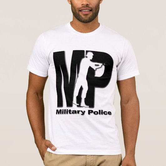 Militaire politie t-shirt (Voorkant)