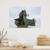 militaire radarantenne poster (Keuken)