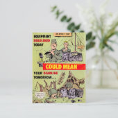 Militaire reparaties briefkaart (Staand voorkant)