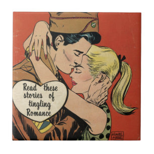 Militaire Romance Tegeltje