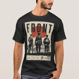 Militaire soldaten Frontline Broederschap Ontwerp T-shirt