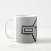 Militaire Star-Mok Koffiemok (Links)