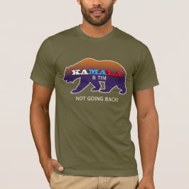 Militaire steun in beweging t-shirt