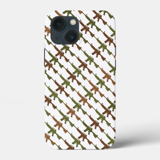 Militaire stijl Pistool Camouflage GI geweer Cool  Case-Mate iPhone Case (Achterkant)