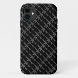 Militaire Stijl Pistool Camouflage GI Geweer Cool  iPhone 11 Hoesje