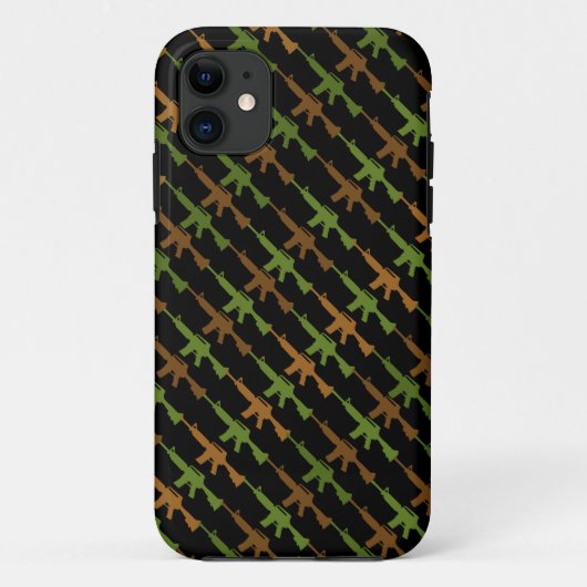 Militaire Stijl Pistool Camouflage GI Geweer Cool  Case-Mate iPhone Case (Achterkant)
