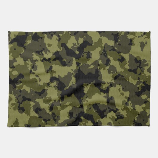 militaire stijl van Camouflage Theedoek (Horizontaal)