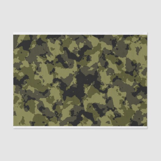 militaire stijl van Camouflage Tissuepapier (Voorkant)