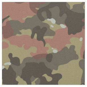 Militaire stof Khaki en Brown Camo