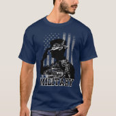 Militaire T-shirt (Voorkant)