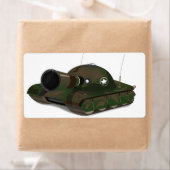 Militaire tank etiket (Insitu)