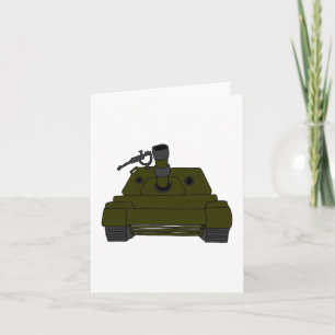 Militaire tank kaart
