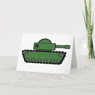 Militaire tank kaart