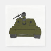 Militaire tank servet (Voorkant)