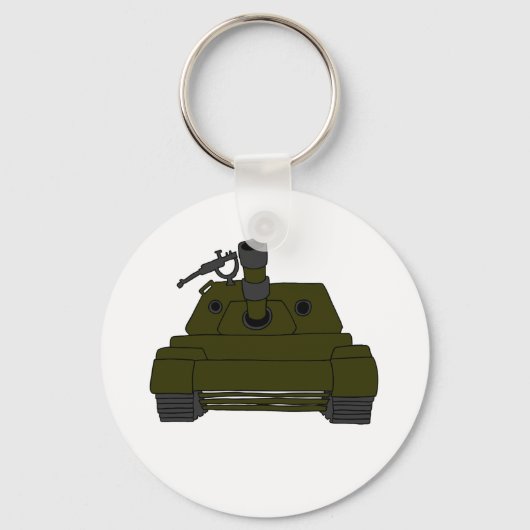 Militaire tank sleutelhanger (Voorkant)