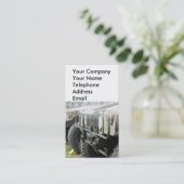 Militaire terreinwagens visitekaartje (Staand voorkant)