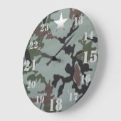 Militaire tijd grote klok (Hoek)