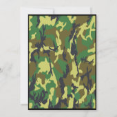 Militaire uitzending kaart (Achterkant)