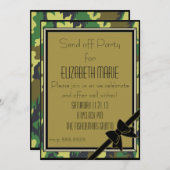 Militaire uitzending kaart (Voorkant / Achterkant)