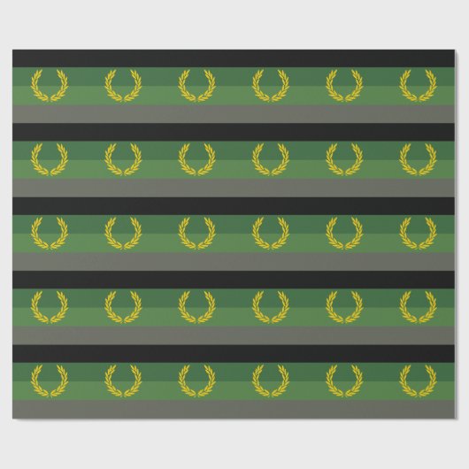 MILITAIRE UNIFORME PRIJS CADEAUPAPIER (Vlak)